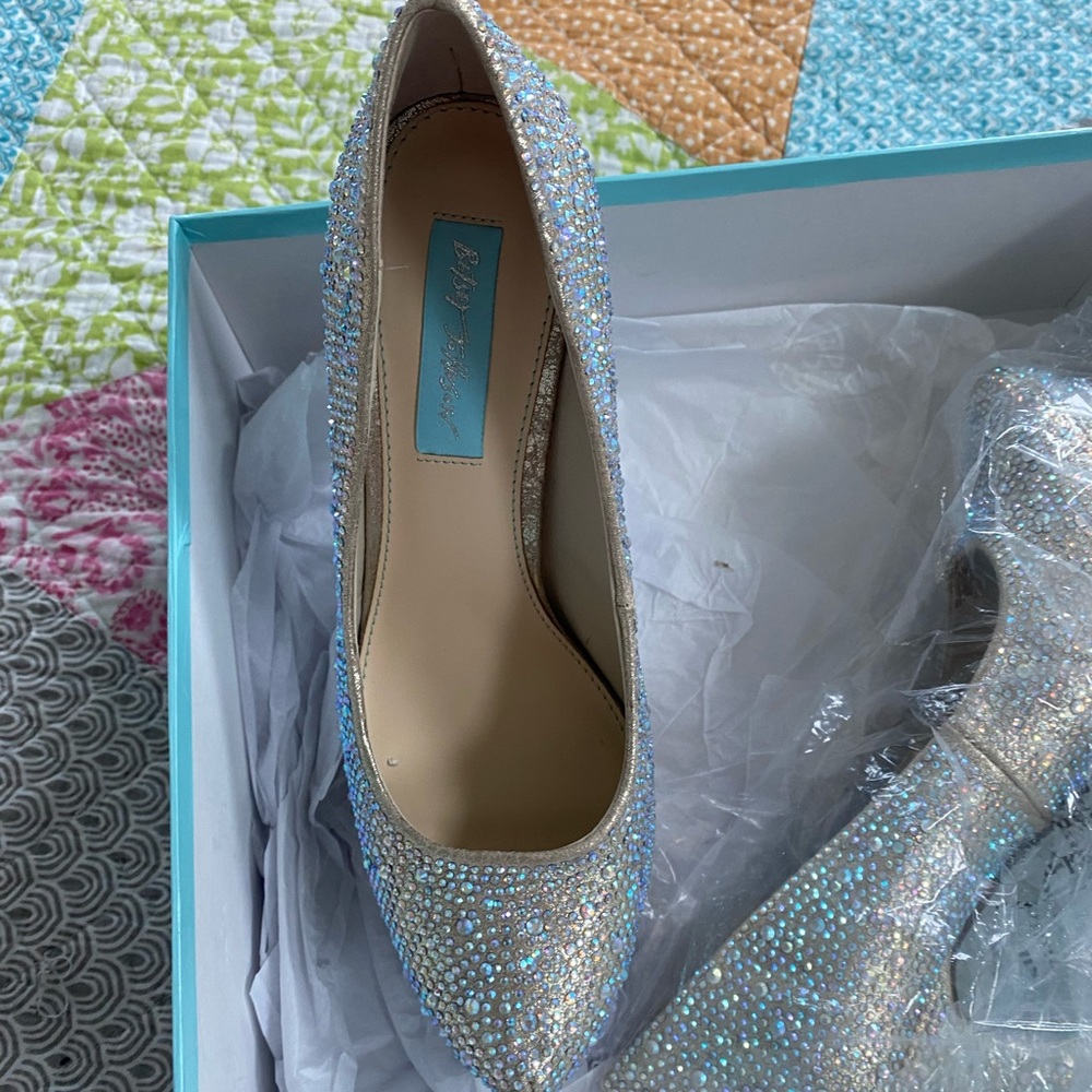 Blue by Betsey Johnson Heels-Wish champagne
